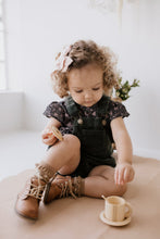 將圖片載入圖庫檢視器 Organic Cotton Pincord Willow Top - Peony Floral