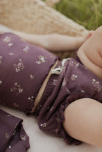 Load image into Gallery viewer, Organic Cotton Frill Rib Bloomer - Petite Fleur