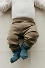 將圖片載入圖庫檢視器 Organic Cotton Fine Rib Legging - Pecan