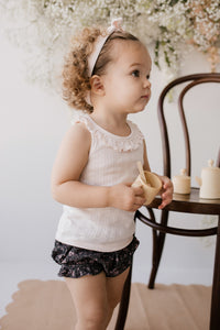 Organic Cotton Pincord Willow Bloomer - Peony Floral