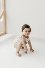 Load image into Gallery viewer, Organic Cotton Muslin Luna Playsuit - Sweet Pea Floral