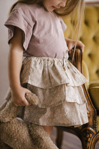 Organic Cotton Abbie Skirt - Chloe Floral