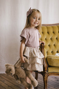 Organic Cotton Abbie Skirt - Chloe Floral