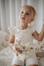 將圖片載入圖庫檢視器 Organic Cotton Summer Pyjama Set - Off White