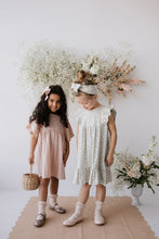 Load image into Gallery viewer, Organic Cotton Millie Dress - Sadie Floral Mist