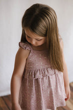 Load image into Gallery viewer, Organic Cotton Kaia Top - Lulu Floral Powder Pink