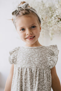 Organic Cotton Millie Dress - Sadie Floral Mist
