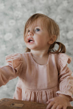 Load image into Gallery viewer, Organic Cotton Muslin Olive Blouse - Peach Whip