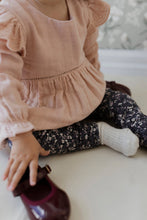 Load image into Gallery viewer, Organic Cotton Legging - Blueberry Floral