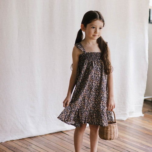 Organic Cotton Alyssa Dress - Luca Floral