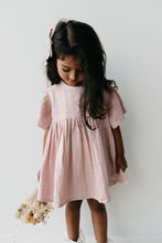 Load image into Gallery viewer, Organic Cotton Muslin Phillipa Dress - Powder Pink