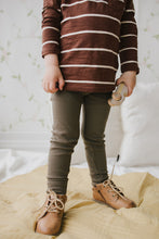 將圖片載入圖庫檢視器 Organic Cotton Fine Rib Legging - Bear