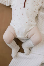 Load image into Gallery viewer, Cable Weave Knee High Sock - Oatmeal