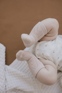 Cable Weave Knee High Sock - Pillow