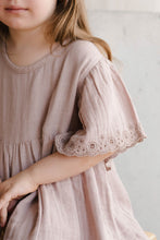 Load image into Gallery viewer, Organic Cotton Muslin Phillipa Dress - Cosy Pink