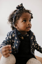 將圖片載入圖庫檢視器 Organic Cotton Cardigan - Sapphire Floral