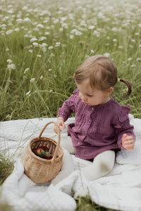 Organic Cotton Muslin Pippa Top - Tulipwood