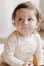 Load image into Gallery viewer, Organic Cotton Fernley Long Sleeve Bodysuit - Blueberry Storm