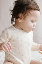 Load image into Gallery viewer, Organic Cotton Fernley Long Sleeve Bodysuit - Blueberry Storm