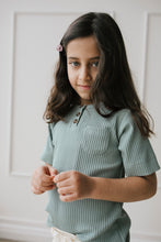 Load image into Gallery viewer, Philippe Short Sleeve Top - Sky