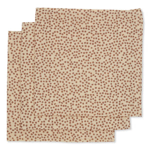 3 PACK MUSLIN CLOTH - BUTTERCUP ROSA