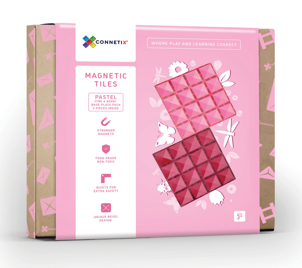 2 Piece Base Plate Pink & Berry Pack