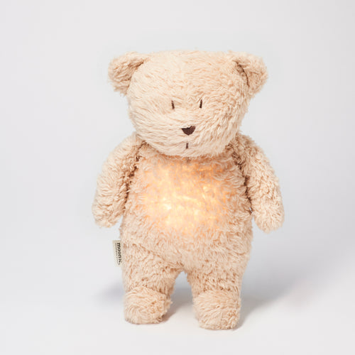 SAND - ORGANIC HUMMING BEAR WITH A LAMP