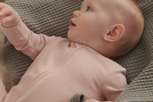 Load image into Gallery viewer, Ribbed Clever Zip Sleepsuit - Blush