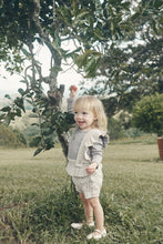 Load image into Gallery viewer, Organic Cotton Frill Rib Bodysuit - Dove