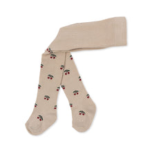 Load image into Gallery viewer, 2 PACK JACQUARD TIGHTS - CHERRY/ GRAND CHERRY