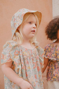 Granima Sun Hat - Water / Honey Flower