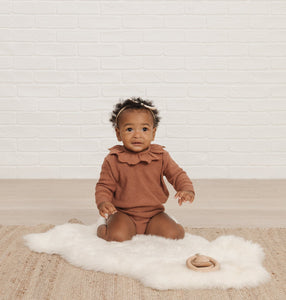 Petal Knit Sweater | clay