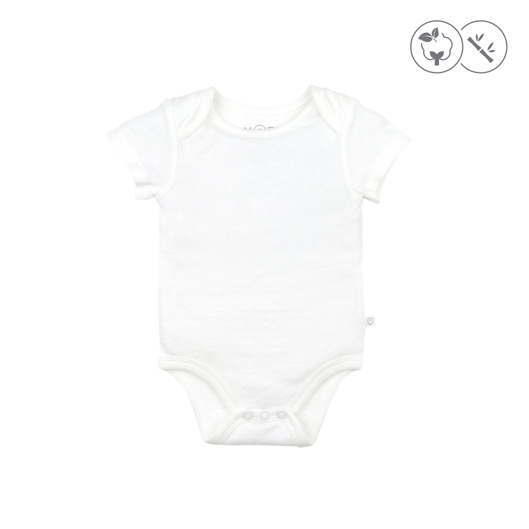 Short-Sleeve Bodysuit - White