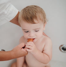 將圖片載入圖庫檢視器 Finger Toothbrush (Shifting Sand/Cambridge Blue)