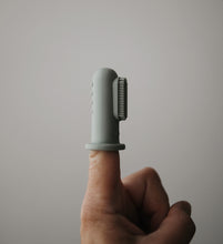 Load image into Gallery viewer, Finger Toothbrush (Tradewinds/Stone)
