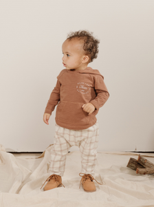 ROWAN PANT || WINE CHECK
