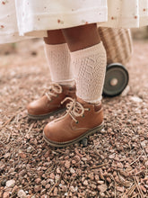 Load image into Gallery viewer, Cable Weave Knee High Sock - Pillow