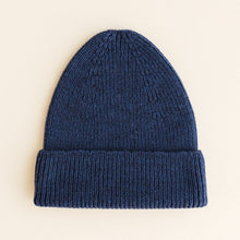 Load image into Gallery viewer, BEANIE FONZIE BLUE