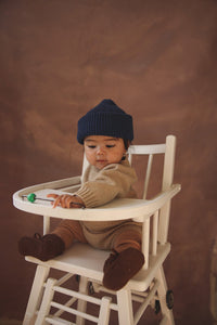 BEANIE FONZIE BLUE