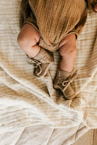 BOOTIES SAND | 0-9 months
