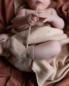 BOOTIES SAND | 0-9 months