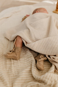 BOOTIES SAND | 0-9 months