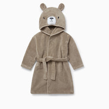 Load image into Gallery viewer, Bear Hooded Bath Robe