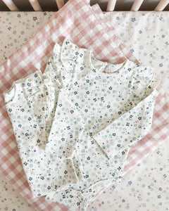 Flutter Romper - Bluebells