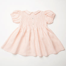 Load image into Gallery viewer, Draughts Dress - Powder Pink Check Linen