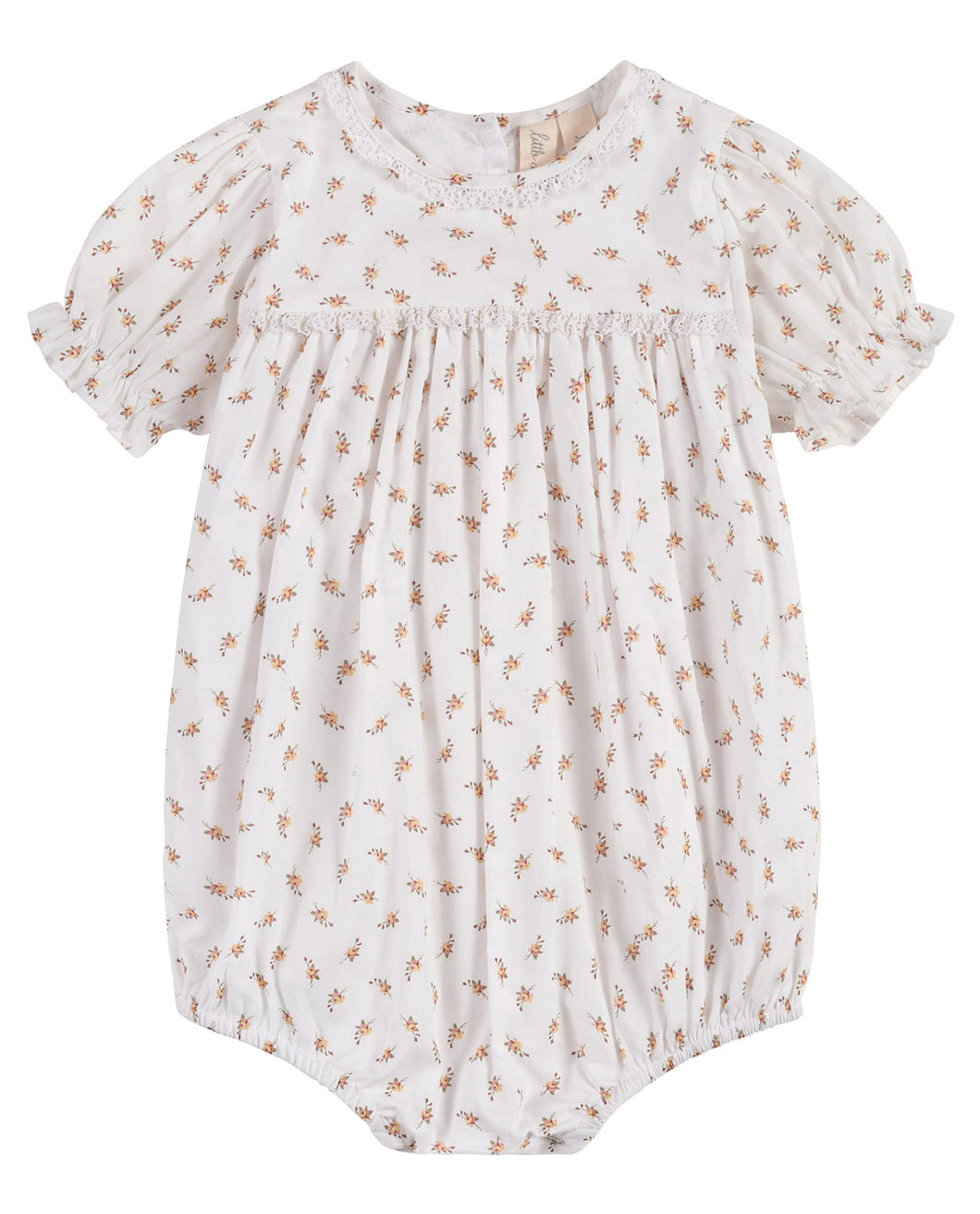 Emilie Romper - rose bud floral