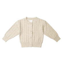 Load image into Gallery viewer, Emily Knitted Cardigan - Oatmeal Marle