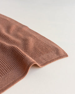 BLANKET FELIX TERRACOTTA