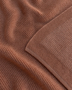 BLANKET FELIX TERRACOTTA