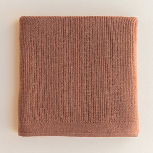 BLANKET FELIX TERRACOTTA